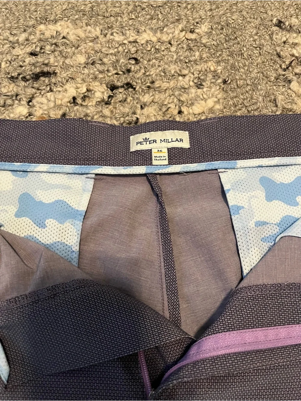 Peter Millar lining blue suitable